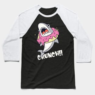 crunch shark donut Baseball T-Shirt